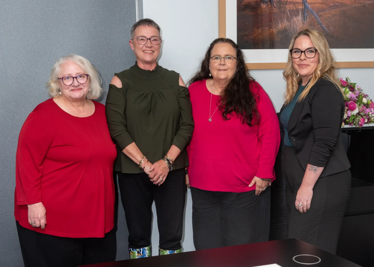Deb Biffin, Jeanette Reimer, Kelly Clarke and Lisa Wells, Property Law, CLO Lawyers Toowoomba